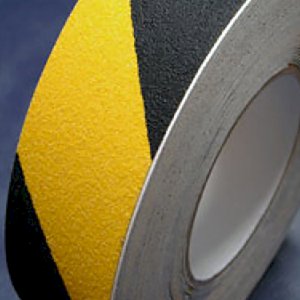 Black & Yellow Anti-Slip Tape Self Adhesive Safety Hazard Warning 