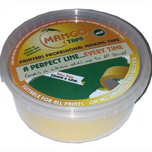 Mango Tape® Painters Masking Tape Achieve a Perfect Line Every Time