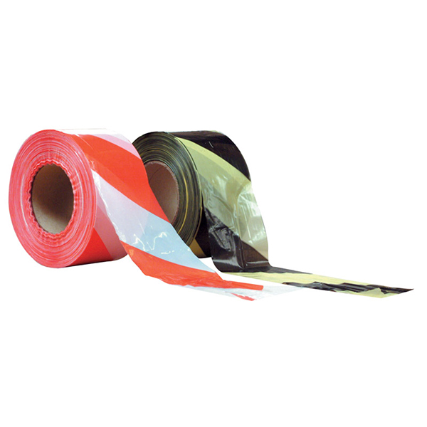 Non-Adhesive Polyethylene Barrier Tape for Road Works, Construction and Hazard Areas