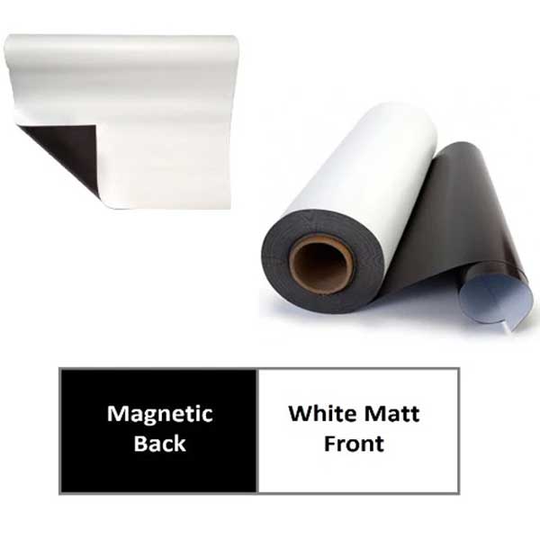 Self Adhesive Flexible Magnetic Sheets Roll - 1m x 1m