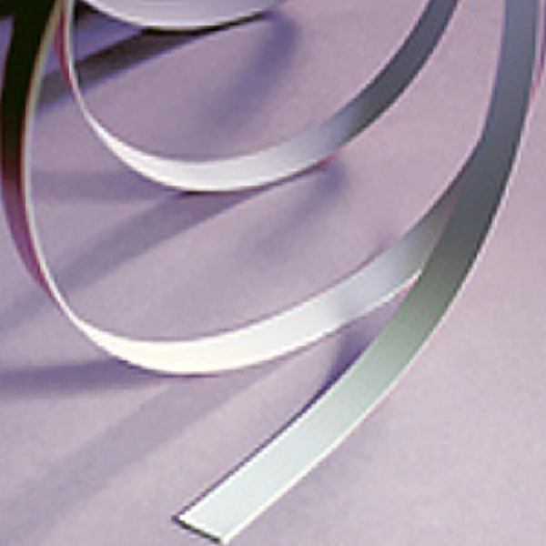  White Faced Steel Magnetic Tape with Self Adhesive Backing