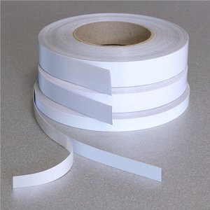  White Faced Steel Magnetic Tape with Self Adhesive Backing